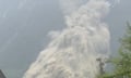 One person missing and Blatten was devastated after a huge cloud of ice and rubble inundated the evacuated Swiss village